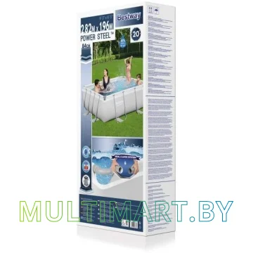 Каркасный бассейн Bestway 56629 (282х196х84) картинка 4